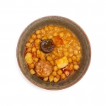 Miniatura de Potaje de Garbanzos con Morcilla y Chorizo