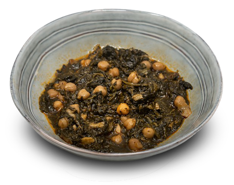 Espinacas con Garbanzos
